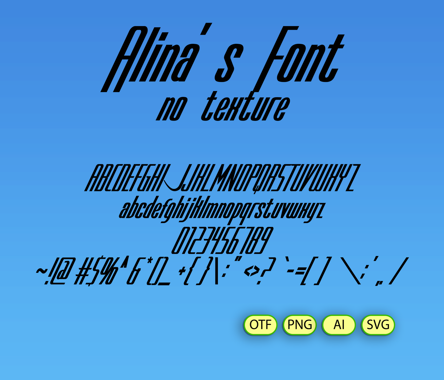 Aerial Tomorrow Household Font - Alina's Fonts
