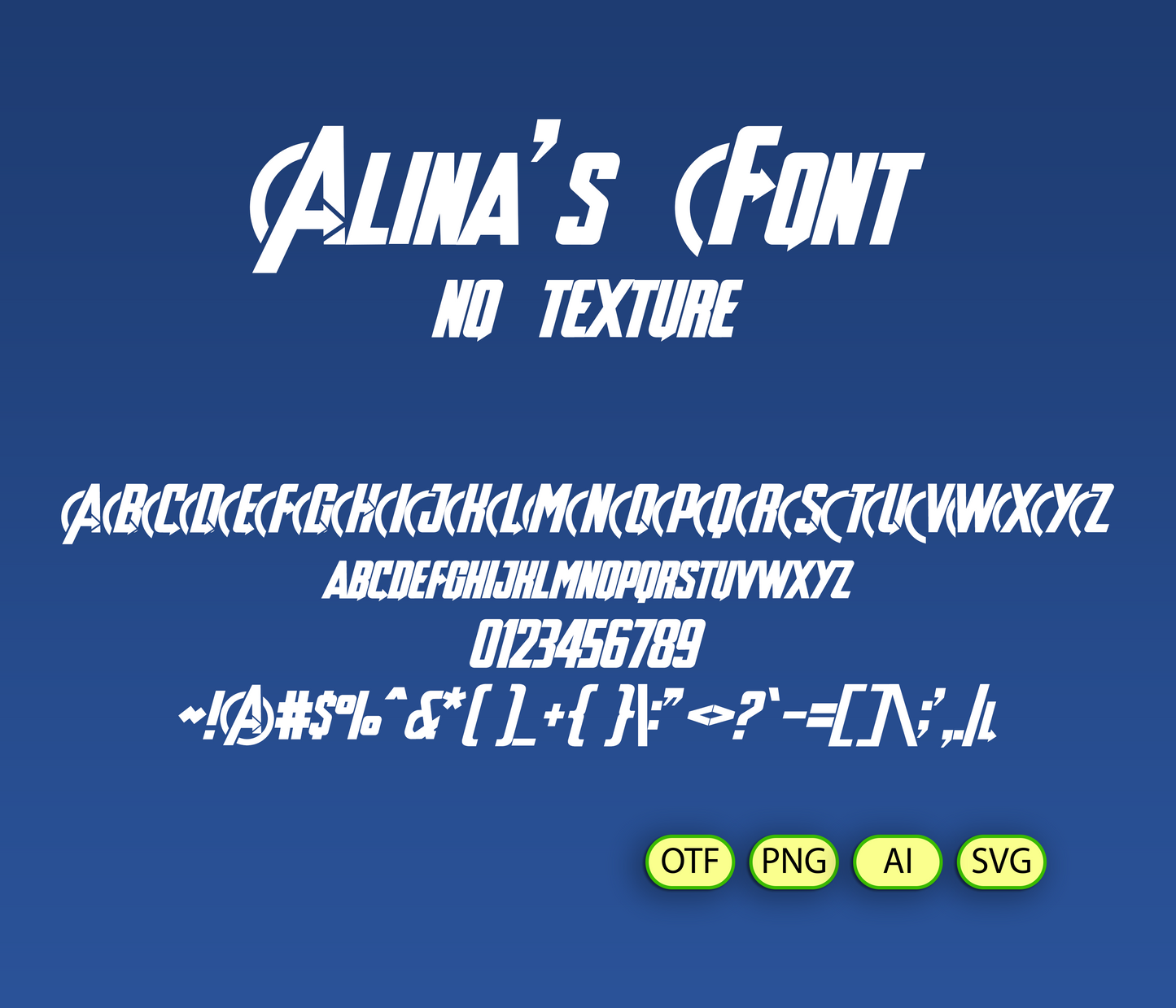 Earth's Defenders Font - Alina's Fonts