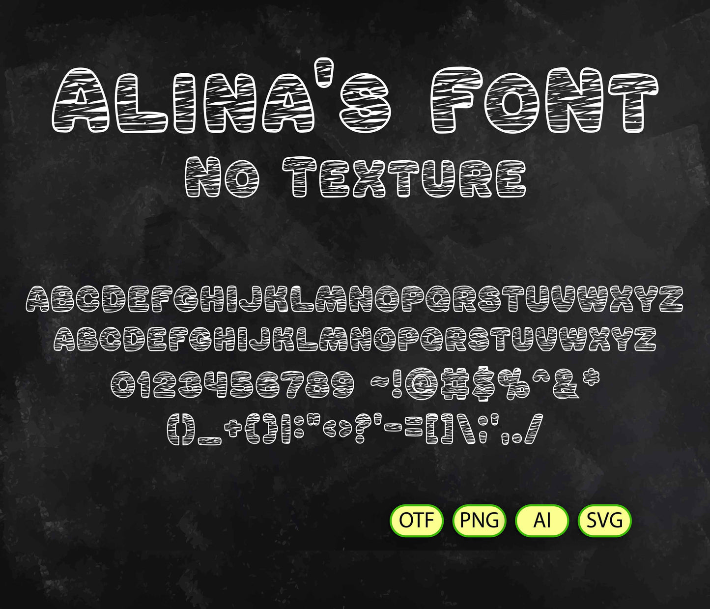 Chalk Expression Font - Alina's Fonts