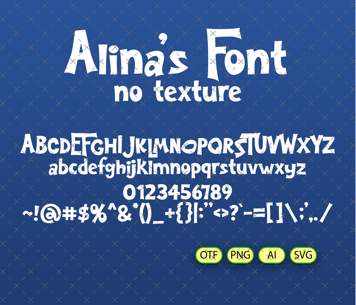 Winter Wonder Character Font