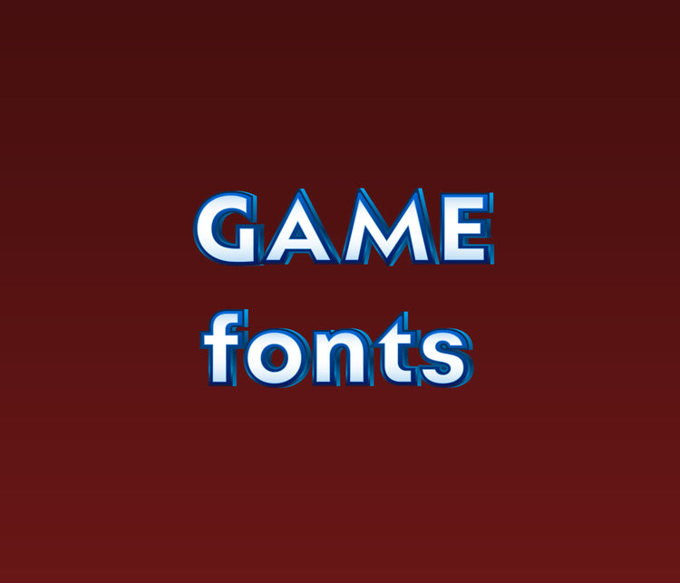 Video Game Textured Fonts: Pixelated, Futuristic, and Immersive Textured Typeface Collection - Alina's Fonts