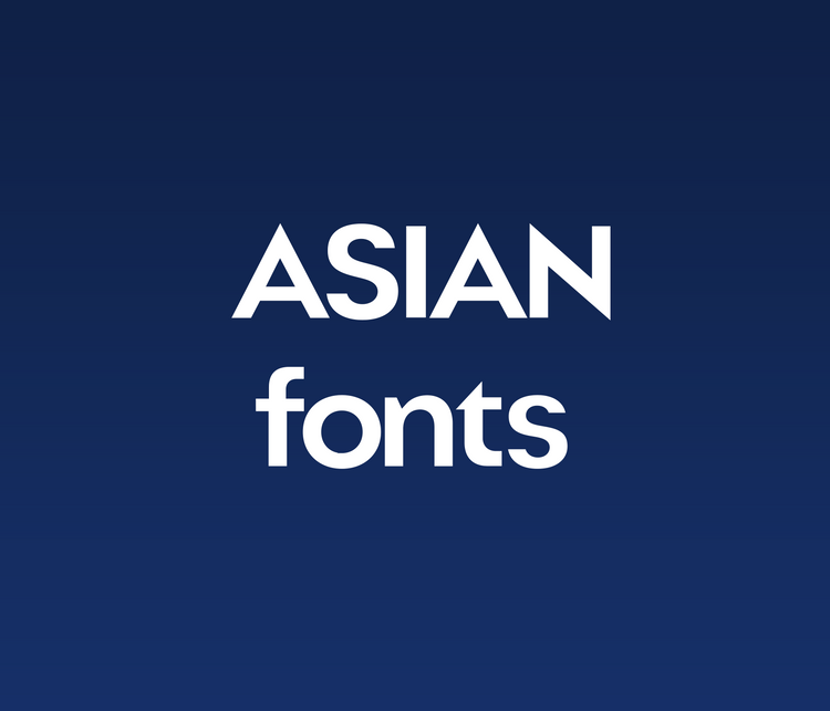 Asian Fonts: Calligraphic, Oriental, and Cultural Typeface Collection - Alina's Fonts
