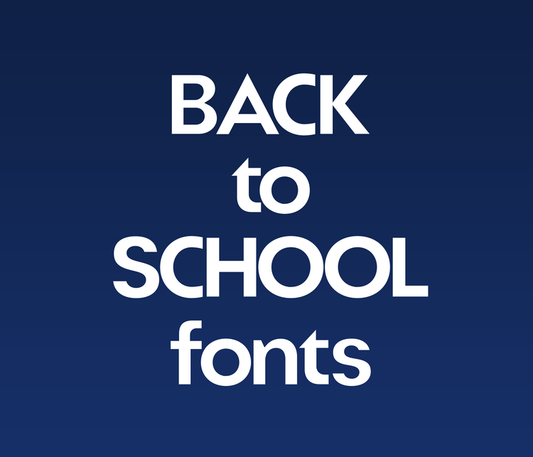 Back to School Fonts: Educational, Playful, and Inspiring Typeface Collection - Alina's Fonts