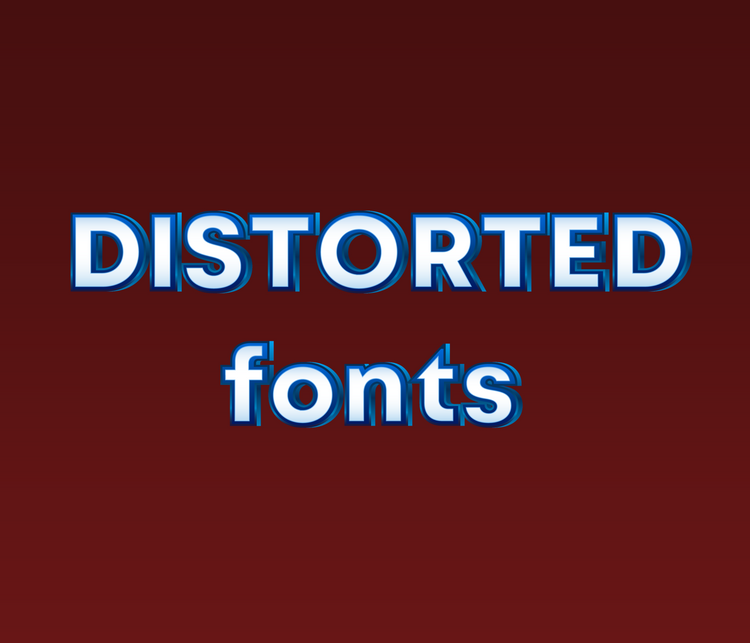 Distorted Textured Fonts: Warped and Textured Typeface Collection - Alina's Fonts