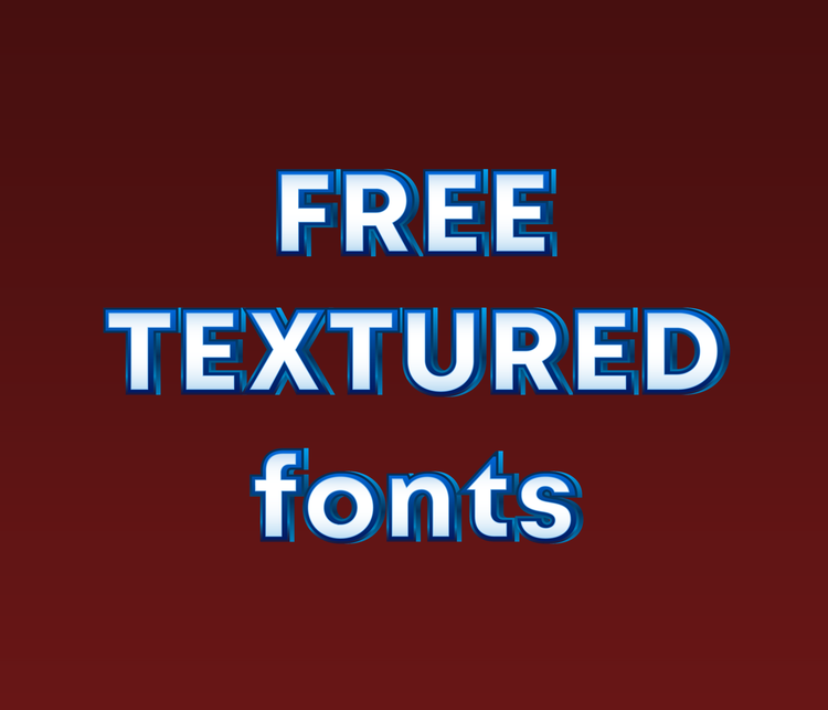 FREE Textured Fonts - Alina's Fonts