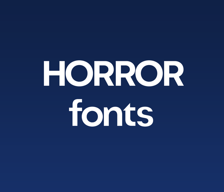 Horror Fonts: Spooky, Terrifying, and Macabre Typeface Collection - Alina's Fonts
