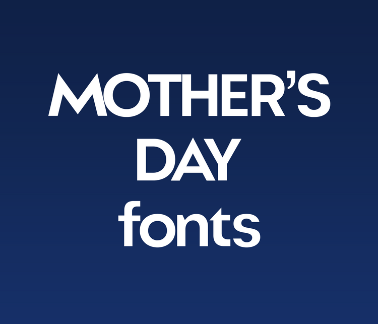 Mother's Day Fonts: Loving, Heartfelt, and Affectionate Typeface Collection - Alina's Fonts