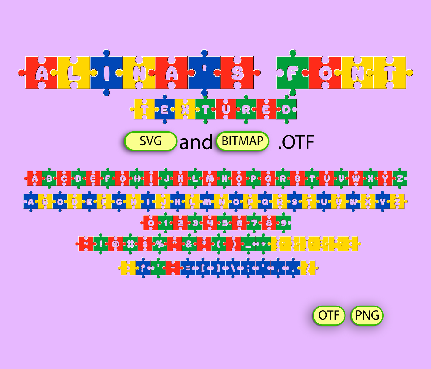 Spectrum Connection Font Textured - Alina's Fonts