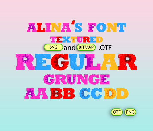 Cultural Celebration Fonts Textured Big Bundle - Alina's Fonts