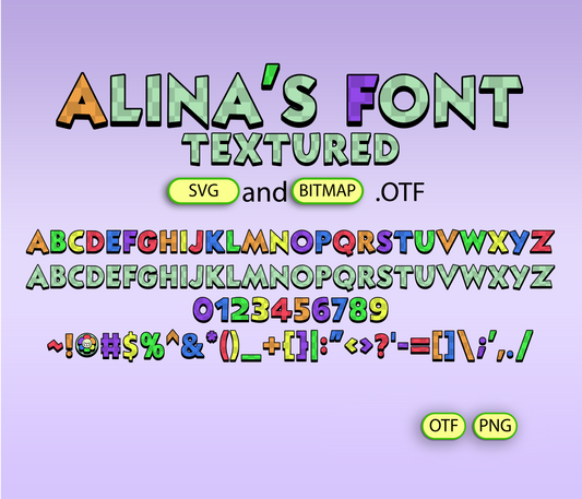 Toon Terror Font Textured