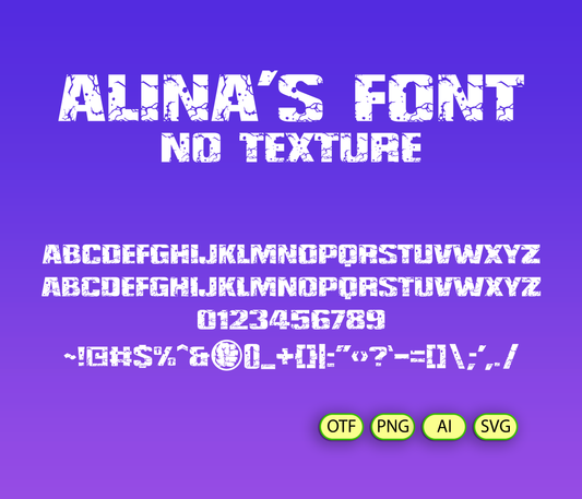 Gamma Force Font - Alina's Fonts