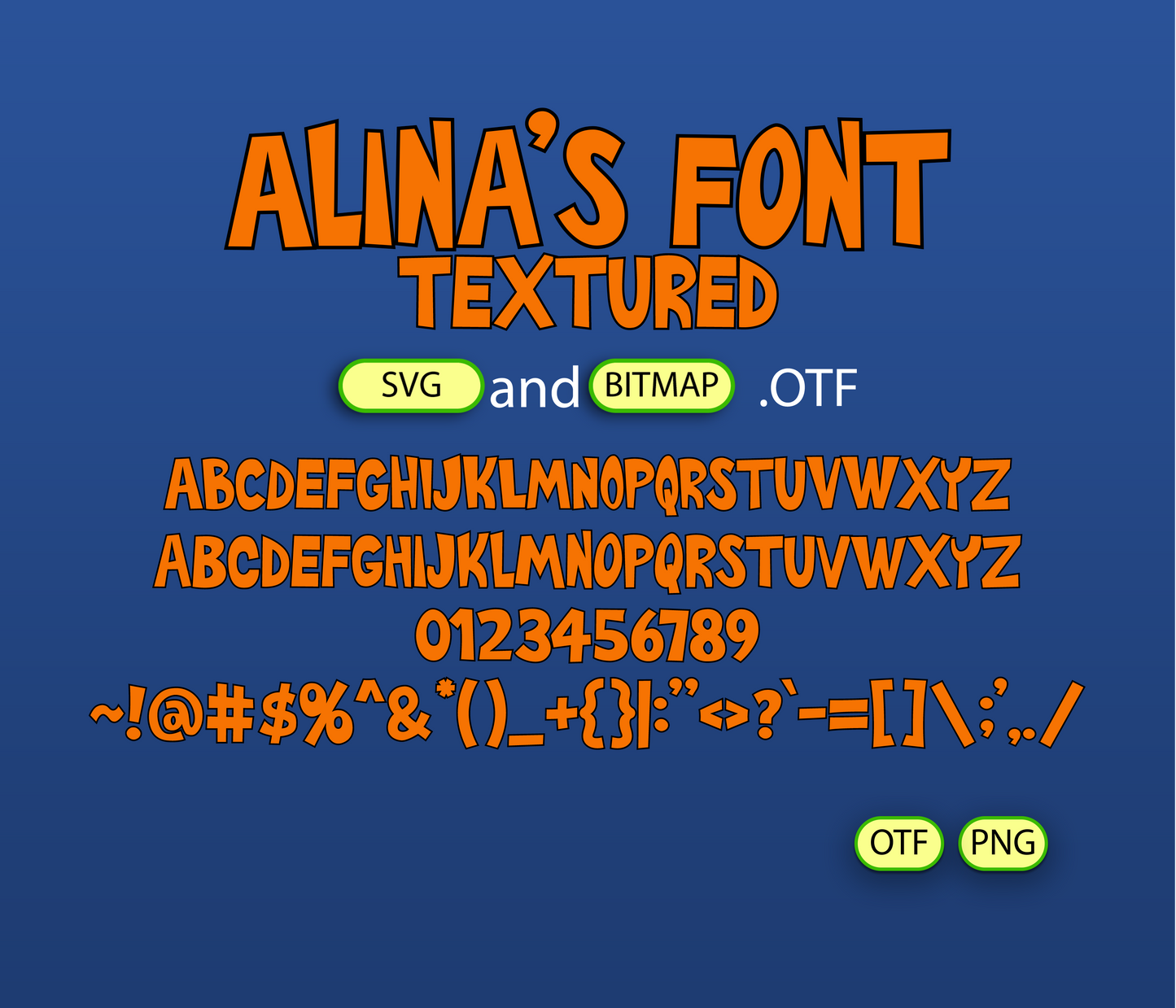 Pompadour Power Font Textured