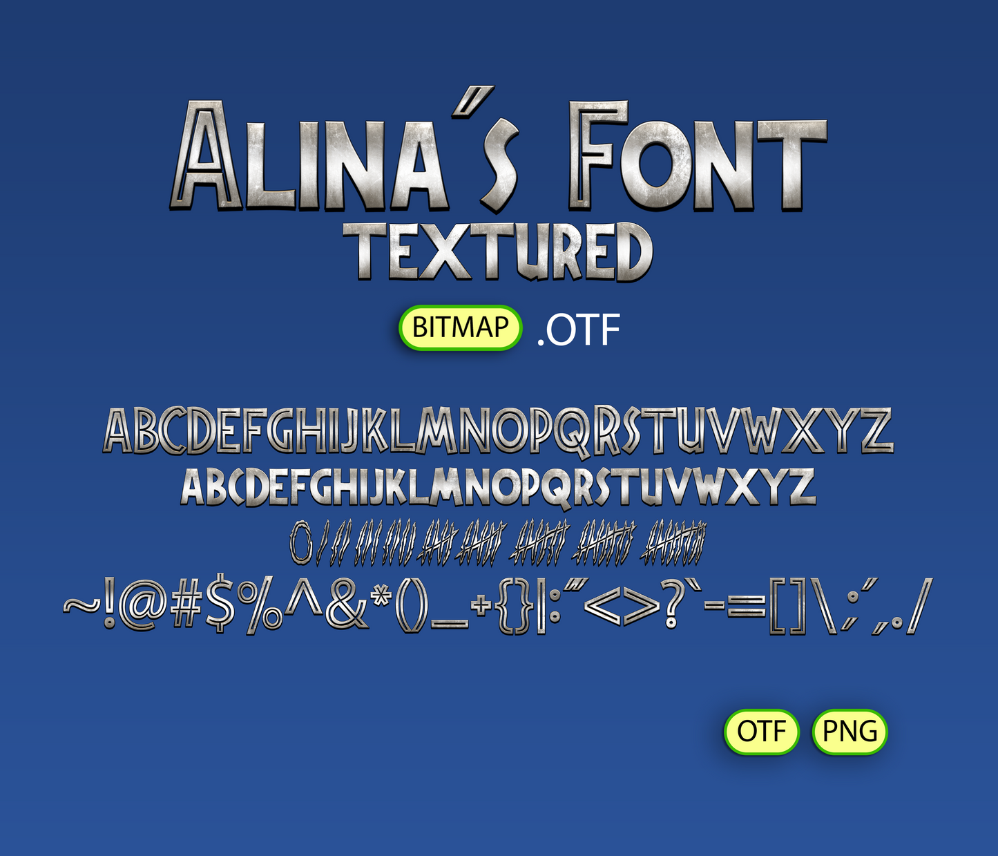 Dinosaur Era: Rebirth Font Textured - Alina's Fonts