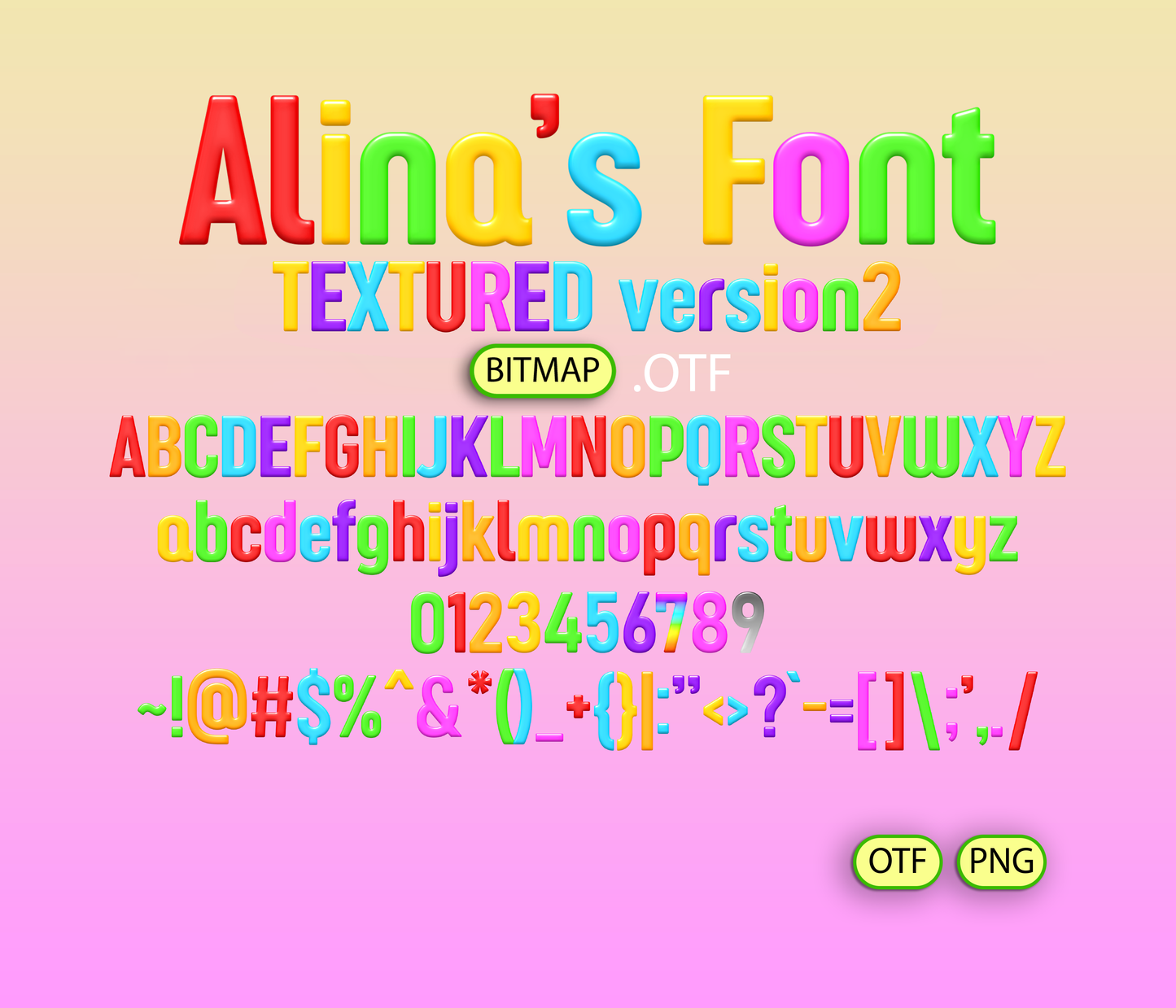Number Adventures Font Textured Bundle - Alina's Fonts