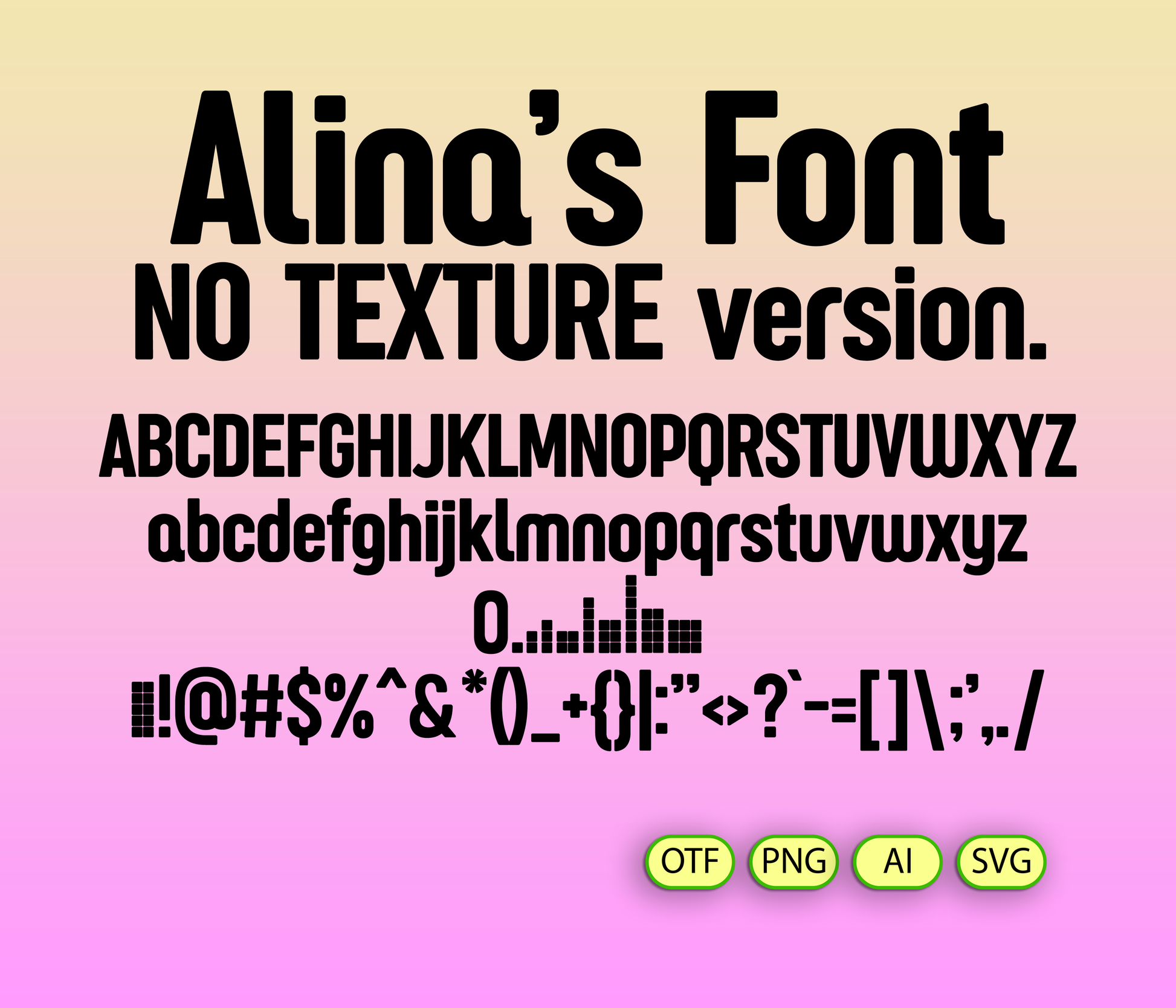 Number Building Blocks Font - Alina's Fonts