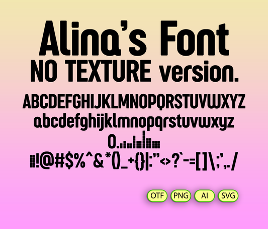 Number Building Blocks Font - Alina's Fonts