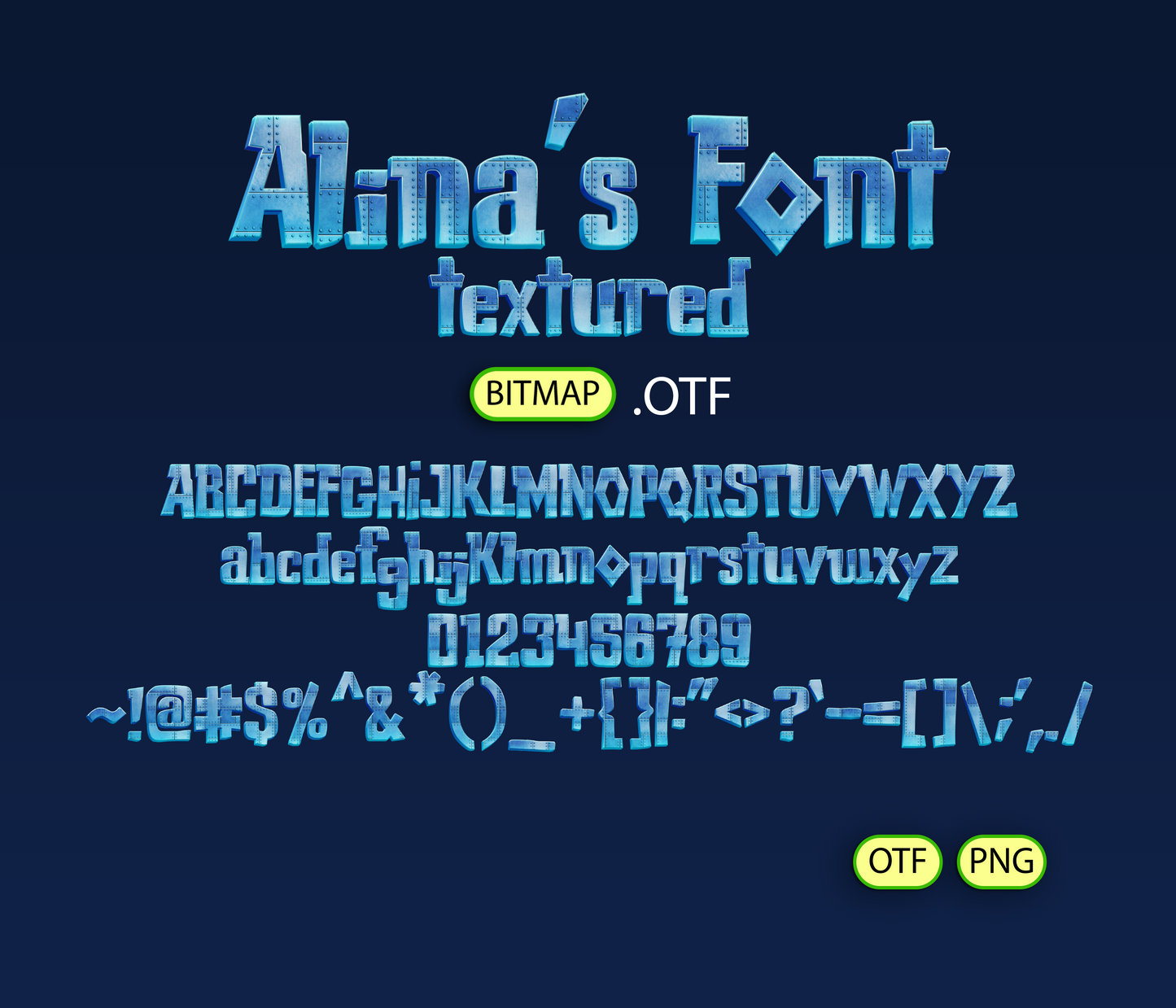 Krusty Krab Adventure Font Textured - Alina's Fonts