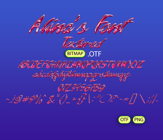 Fairyland Wonders Font Textured - Alina's Fonts