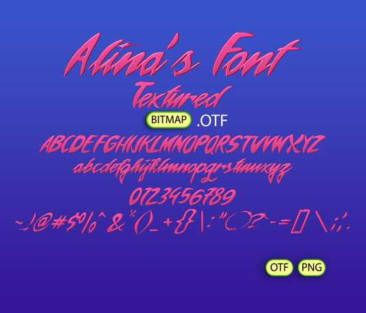 Magical Fairy Academy Font Textured - Alina's Fonts