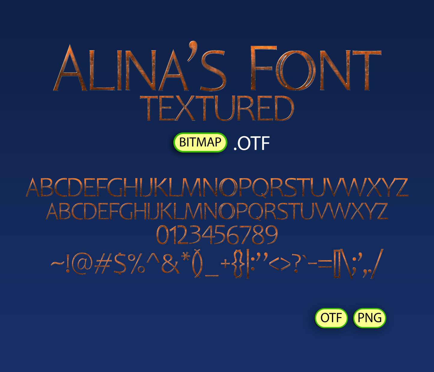 The Shadow Lore Font Textured - Alina's Fonts