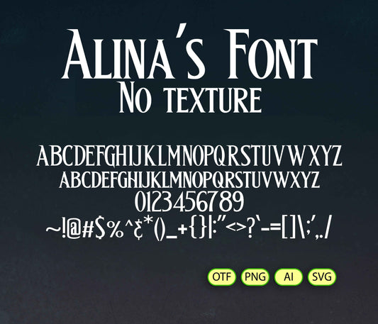 Mystical Chaos Font - Alina's Fonts
