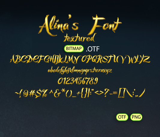 Enchanted Desert Tale Font Textured - Alina's Fonts