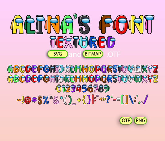 Space Mystery Font Textured - Alina's Fonts