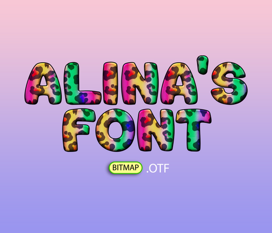 Safari Splash Pattern Font