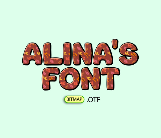 Autumn Harvest Pattern Font