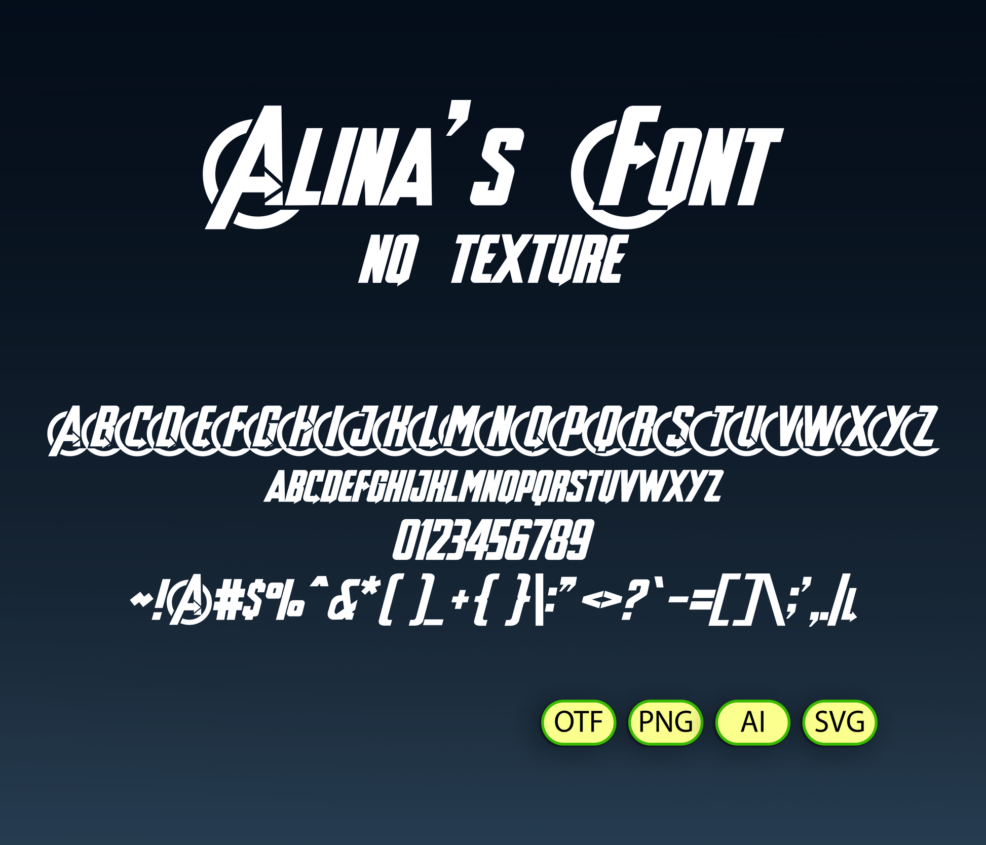 HeroCraft Font Textured - Alina's Fonts