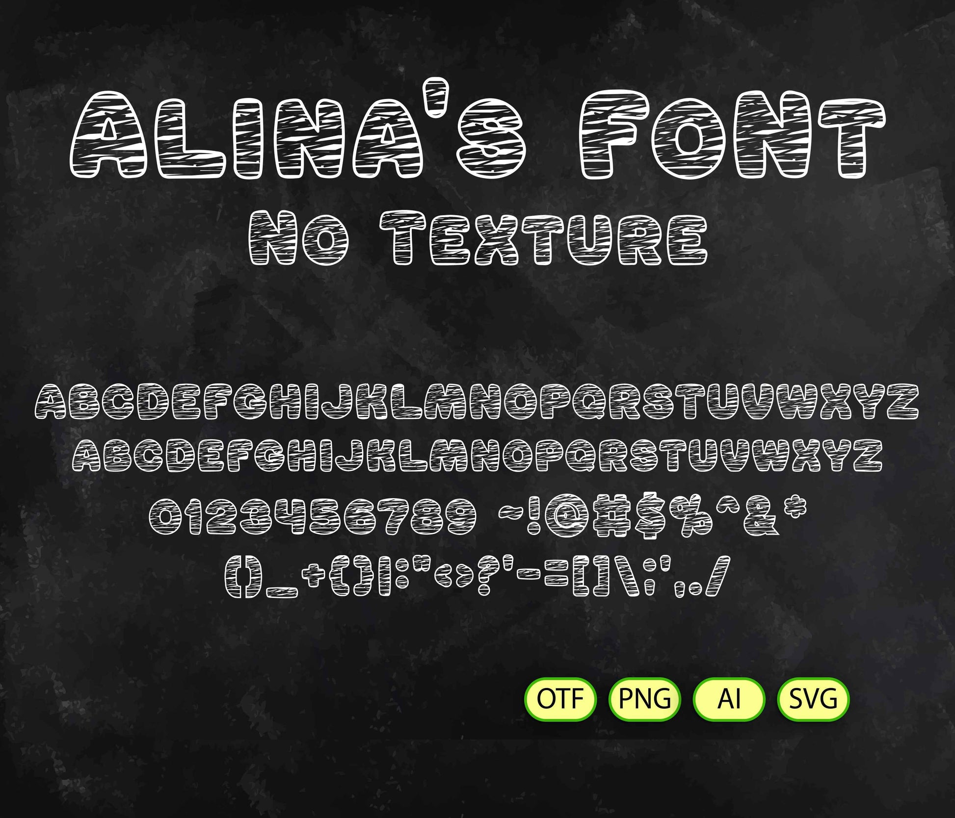 Chalk Expression Font - Alina's Fonts