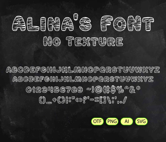 Chalk Expression Font - Alina's Fonts