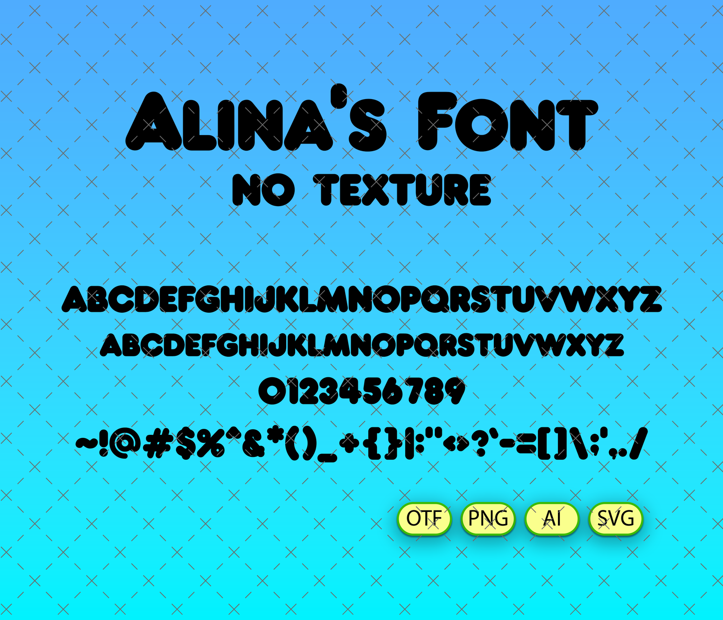 Balloon Font Textured