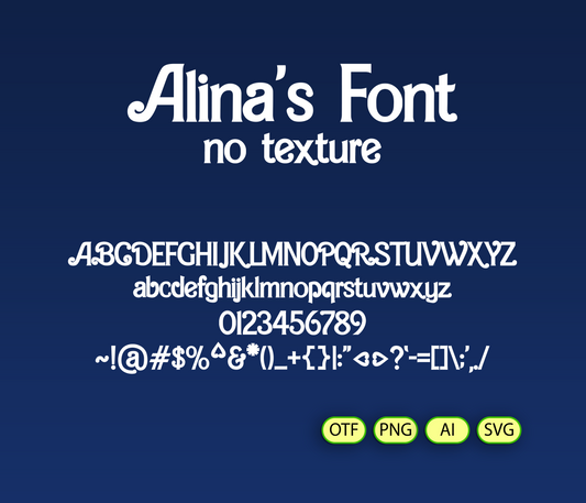 Glamour Doll Delight Font - Alina's Fonts