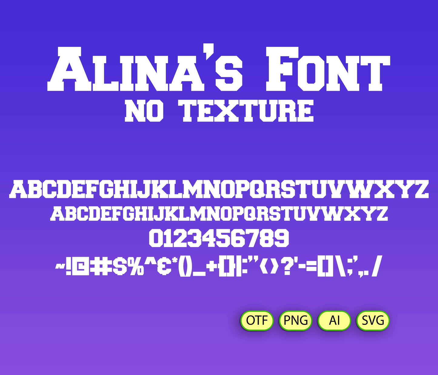Old School Font - Alina's Fonts