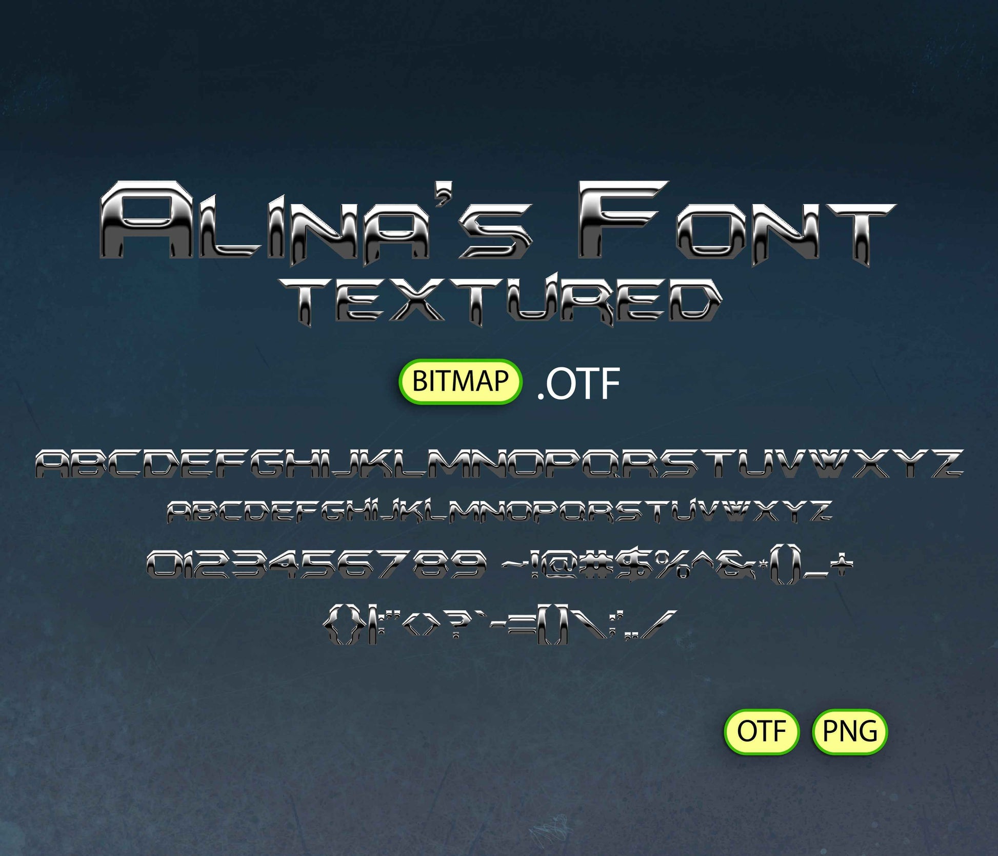 Caped Crusader Font Textured - Alina's Fonts