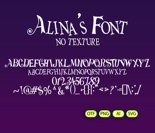 Spectral Prankster Sequel Font - Alina's Fonts