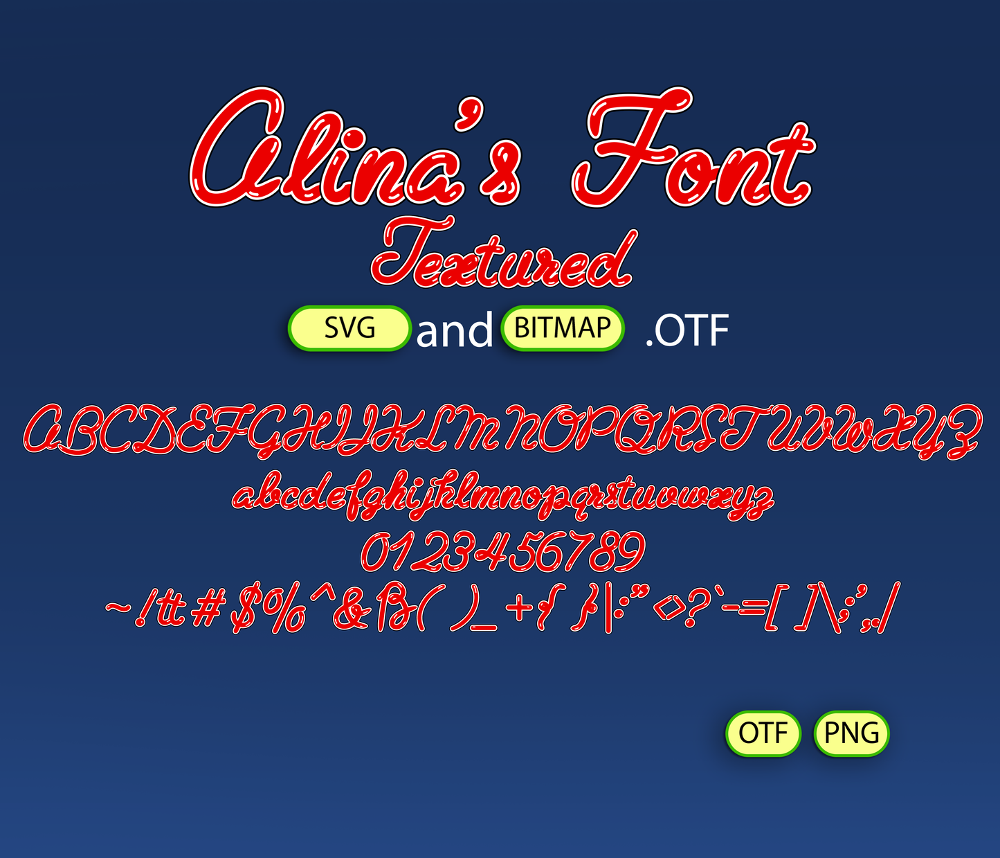 Retro Flapper Font Textured Bundle - Alina's Fonts