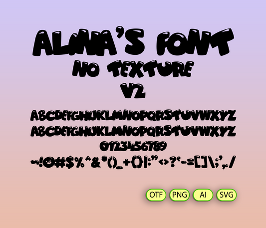 Cushioned Corner Whimsical Home Style Font - Alina's Fonts