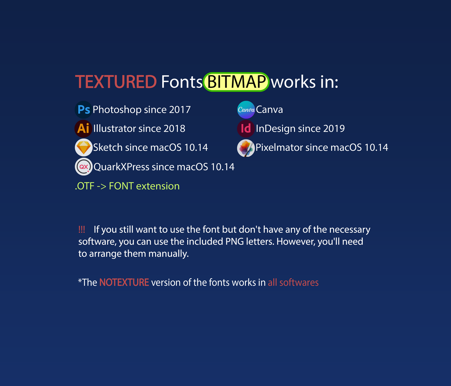 Fearful Canine Font Textured - Alina's Fonts