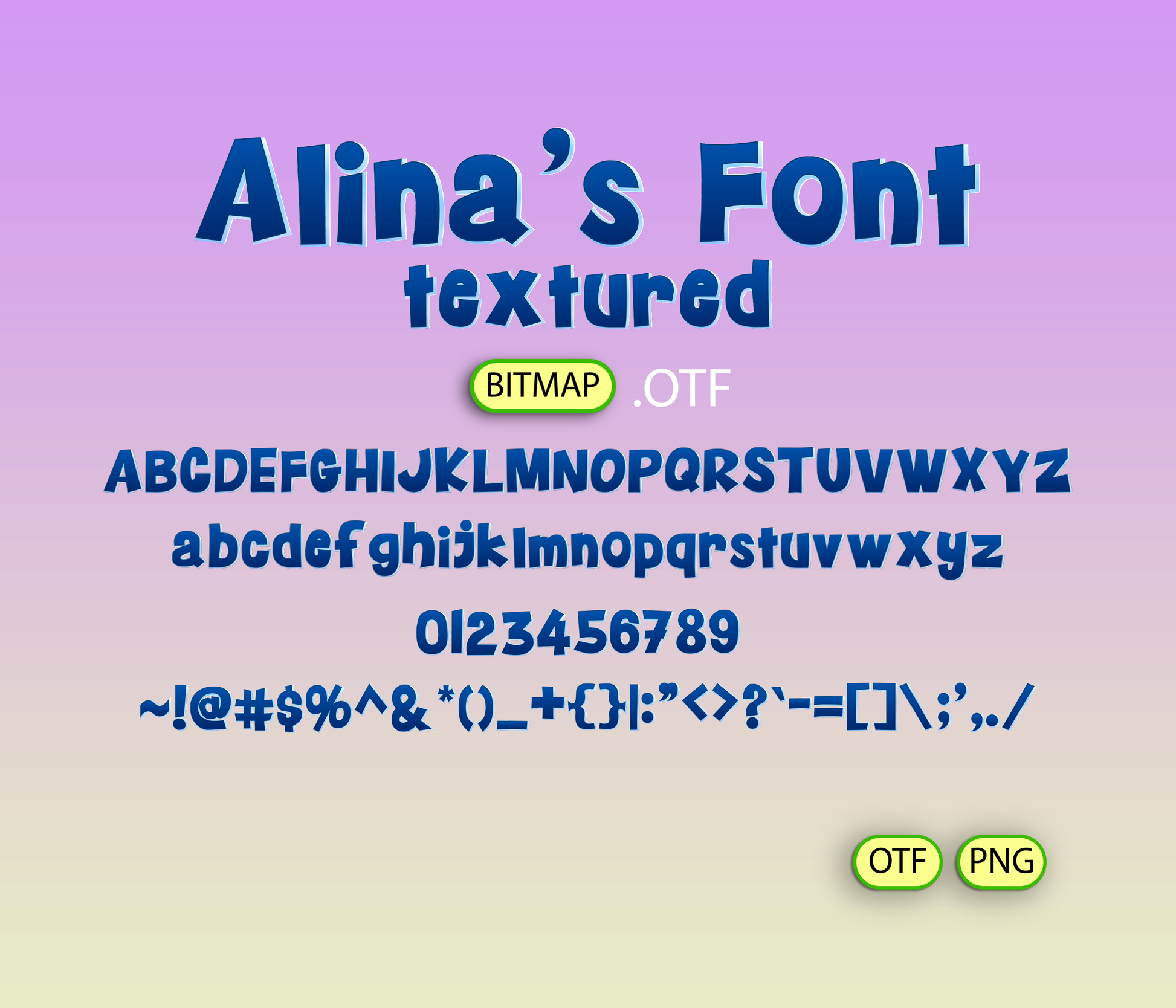 Paw Print Detective Font Textured Bundle - Alina's Fonts