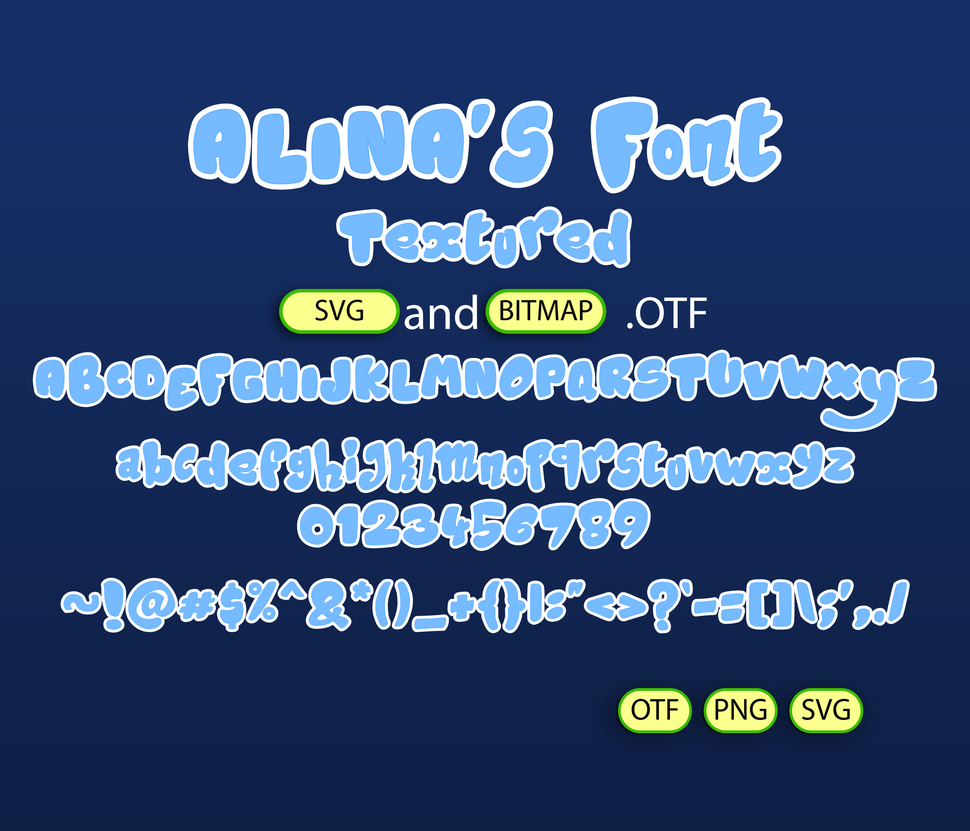 Puppy Playtime Font Textured - Alina's Fonts