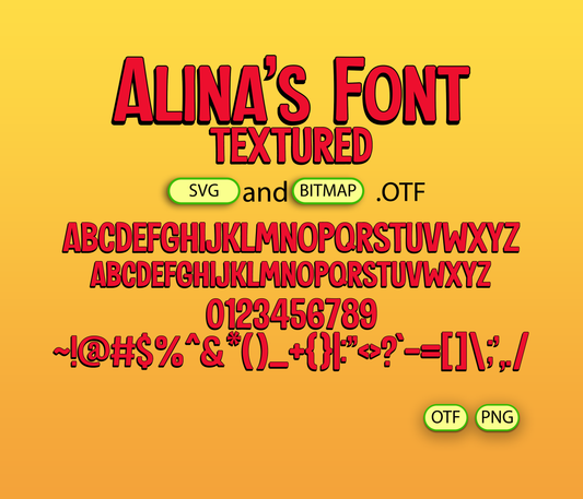 Burger Shop Font Textured