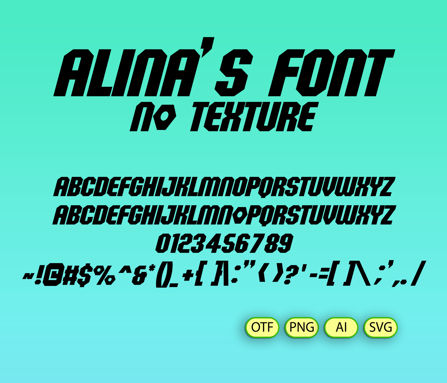 Ninja Legacy Font Textured - Alina's Fonts