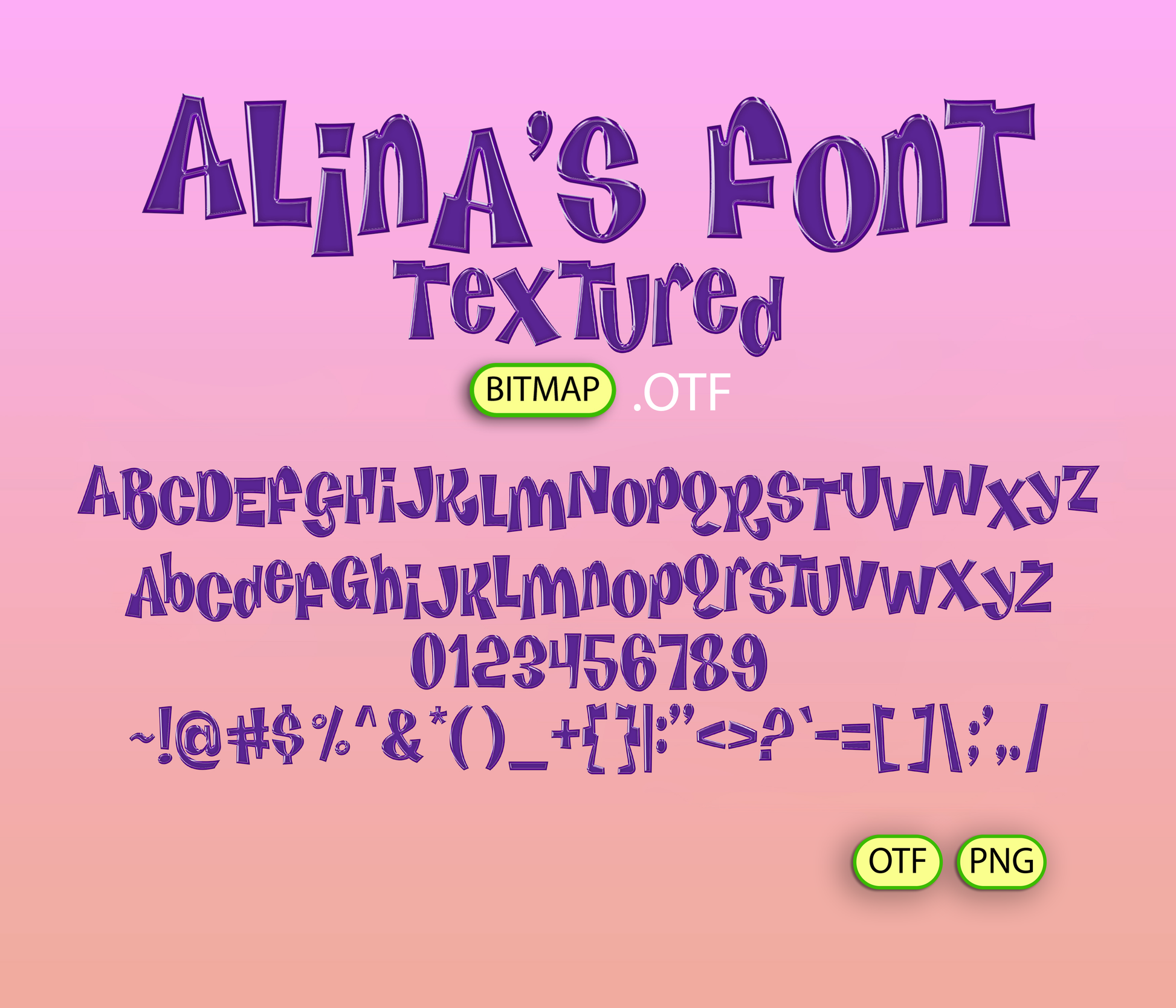 Y2K Fashionistas Font Textured - Alina's Fonts
