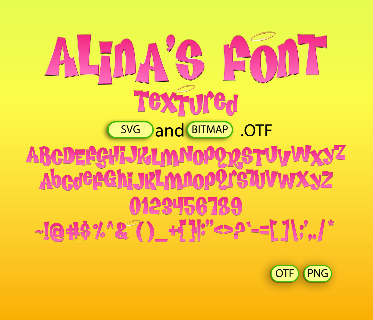 Glamour Doll Font Textured