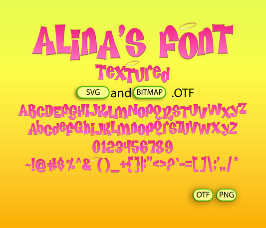 Glamour Doll Font Textured