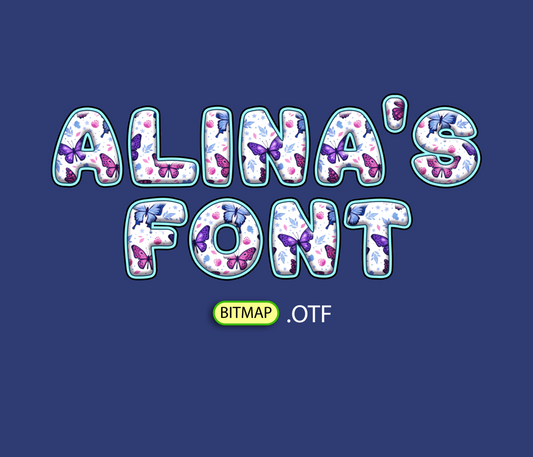 Butterfly Wings Edition Pattern Font