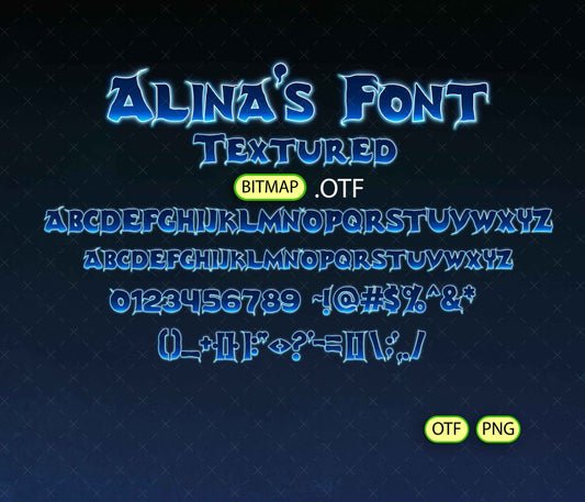 Friendly Specter Font Textured - Alina's Fonts