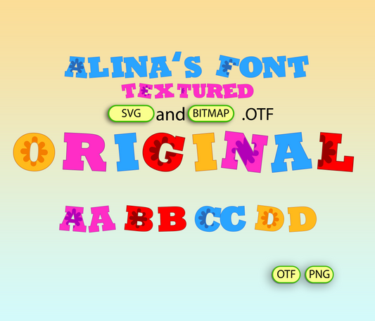 Festive Folklore Fonts Textured Big Bundle - Alina's Fonts